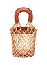 Main View - Click To Enlarge - STAUD - 'Moreau' macramé net PVC bucket bag