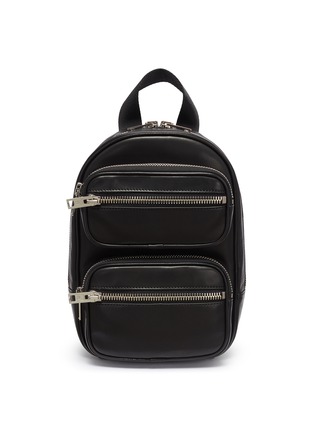 Main View - Click To Enlarge - ALEXANDER WANG - Attica' leather backpack