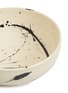 Detail View - Click To Enlarge - CHRIS EARL - Serving bowl – Black Splatter