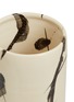 Detail View - Click To Enlarge - CHRIS EARL - Cylinder tall vase – Black Splatter