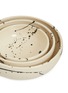 Detail View - Click To Enlarge - CHRIS EARL - Nesting serving bowl set – Black Splatter
