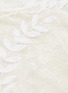  - OSCAR DE LA RENTA - Leaf embroidered Chantilly lace asymmetric handkerchief blouse