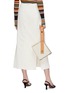 Front View - Click To Enlarge - DANSE LENTE - 'Zoe' keyhole strap asymmetric leather shoulder bag