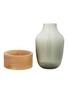  - MANKS - Wood base high vase