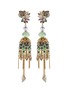 Main View - Click To Enlarge - ERICKSON BEAMON - 'Enchanted World' seashell cluster chandelier drop earrings