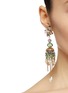 Figure View - Click To Enlarge - ERICKSON BEAMON - 'Enchanted World' seashell cluster chandelier drop earrings