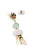 Detail View - Click To Enlarge - ERICKSON BEAMON - 'Enchanted World' seashell bead fringe drop earrings