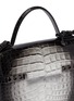  - DELVAUX - 'Tempête MM Spotlight' alligator leather satchel