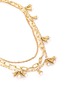 Detail View - Click To Enlarge - ELLERY - 'Eli Corrigated Cup' charm tiered necklace