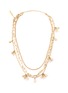 Main View - Click To Enlarge - ELLERY - 'Eli Corrigated Cup' charm tiered necklace