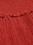 Detail View - Click To Enlarge - ZIMMERMANN - 'Veneto' smocked crinkled midi skirt