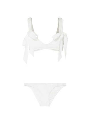 Main View - Click To Enlarge - ZIMMERMANN - 'Goldie' bow strap bikini top