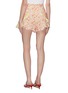 Back View - Click To Enlarge - ZIMMERMANN - 'Goldie' ruffle patchwork floral print linen shorts