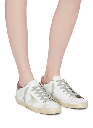 Figure View - Click To Enlarge - GOLDEN GOOSE - 'Superstar' leather sneakers
