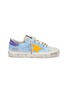 Main View - Click To Enlarge - GOLDEN GOOSE - 'May' glitter coated patchwork sneakers