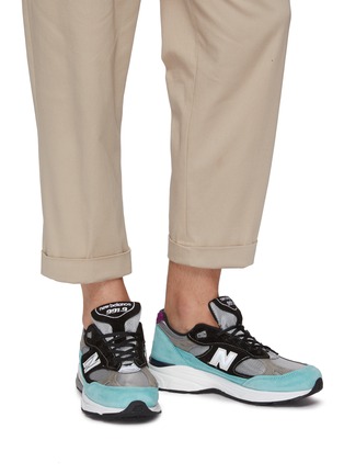 Figure View - Click To Enlarge - NEW BALANCE - 'M9919' colourblock patchwork sneakers