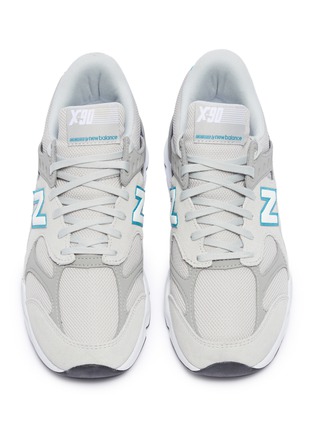 Detail View - Click To Enlarge - NEW BALANCE - 'X-90 Reconstructed' panelled suede sneakers