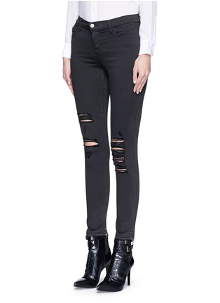 Front View - Click To Enlarge - J BRAND - 'Photo Ready Skinny Leg' distressed jeans