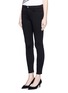 Front View - Click To Enlarge - J BRAND - 'Luxe Sateen' zip cuff super skinny jeans