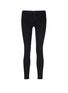 Main View - Click To Enlarge - J BRAND - 'Luxe Sateen' zip cuff super skinny jeans