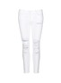 Main View - Click To Enlarge - J BRAND - 'Capri' distressed cropped slim jeans