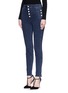 Front View - Click To Enlarge - J BRAND - 'Natasha Sky High' high waist skinny jeans