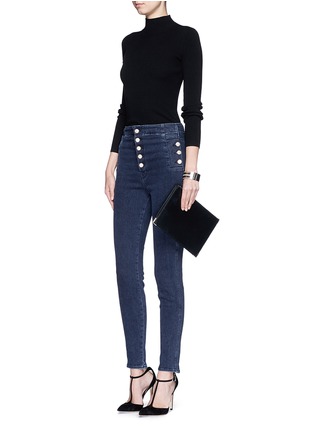 Figure View - Click To Enlarge - J BRAND - 'Natasha Sky High' high waist skinny jeans
