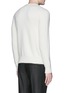 Back View - Click To Enlarge - MAISON KITSUNÉ - Fox intarsia wool sweater
