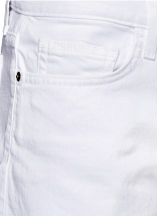Detail View - Click To Enlarge - CURRENT/ELLIOTT - 'The Boyfriend' cutoff denim shorts