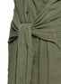 Detail View - Click To Enlarge - CURRENT/ELLIOTT - 'The Twist' sleeve sash shirt dress
