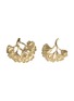 Main View - Click To Enlarge - CENTAURI LUCY - 'Ginkgo Symphony' 18k yellow gold Art Nouveau earrings