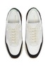 Detail View - Click To Enlarge - COMMON PROJECTS - 'New Track' colourblock patchwork sneakers