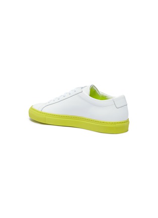  - COMMON PROJECTS - 'Original Achilles' contrast midsole leather sneakers