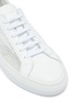 Detail View - Click To Enlarge - COMMON PROJECTS - 'Achilles Low Summer Edition' mesh panel leather sneakers