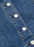  - RAG & BONE - 'Rosie' button front panelled denim skirt