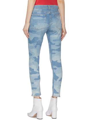 Back View - Click To Enlarge - RAG & BONE - 'Cate' camouflage print skinny jeans