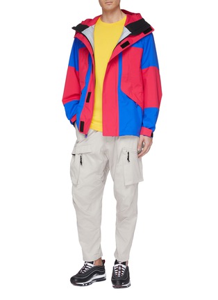 Figure View - Click To Enlarge - NIKELAB - 'ACG' colourblock hooded GORE-TEX® jacket