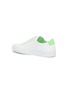  - COMMON PROJECTS - 'Retro Low Fluro' neon collar leather sneakers