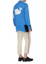 Figure View - Click To Enlarge - THOM BROWNE  - Whale stripe intarsia oversized cardigan