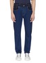 Main View - Click To Enlarge - FENG CHEN WANG - x Levi's® layered waist colourblock jeans