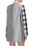 Back View - Click To Enlarge - THOM BROWNE  - 'Fun-Mix' patchwork gingham check sack jacket