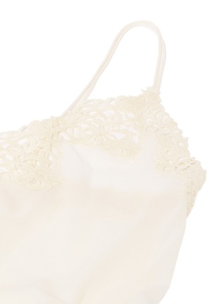 Detail View - Click To Enlarge - LA PERLA - 'Petite Macramé' lace teddy