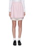 Main View - Click To Enlarge - THOM BROWNE  - Extended bloomer panel pleated mini skirt
