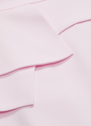 Detail View - Click To Enlarge - ALEXANDER MCQUEEN - Tiered ruffle waist skirt