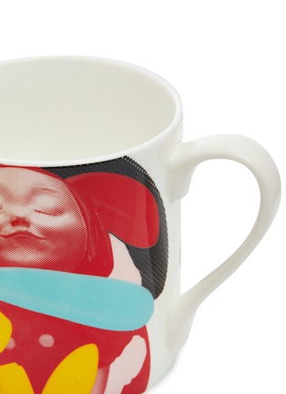 Detail View - Click To Enlarge - X+Q - I Have Seen Happiness mug – Red