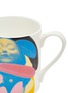 Detail View - Click To Enlarge - X+Q - I Have Seen Happiness mug – Blue/Yellow