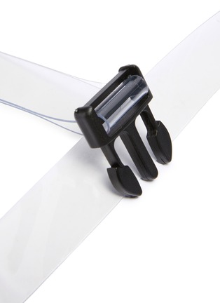 Detail View - Click To Enlarge - DRIES VAN NOTEN - Quick-release buckle PVC belt