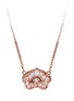 Main View - Click To Enlarge - BAO BAO WAN - Ruyi' diamond 18k rose gold necklace