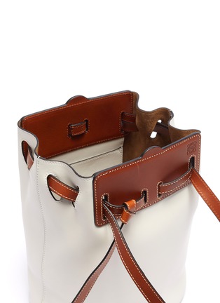 Detail View - Click To Enlarge - LOEWE - 'Lazo' leather bucket bag