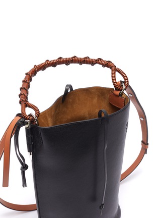 Detail View - Click To Enlarge - LOEWE - 'Gate' top handle leather bucket bag